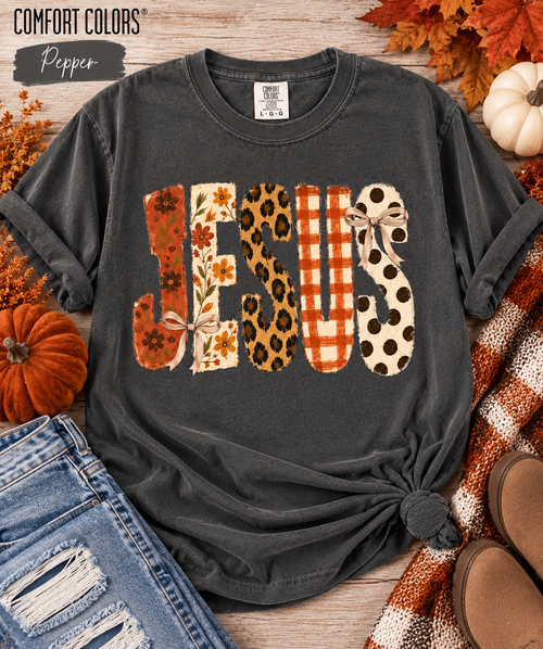 Jesus Fall Comfort Colors Tee