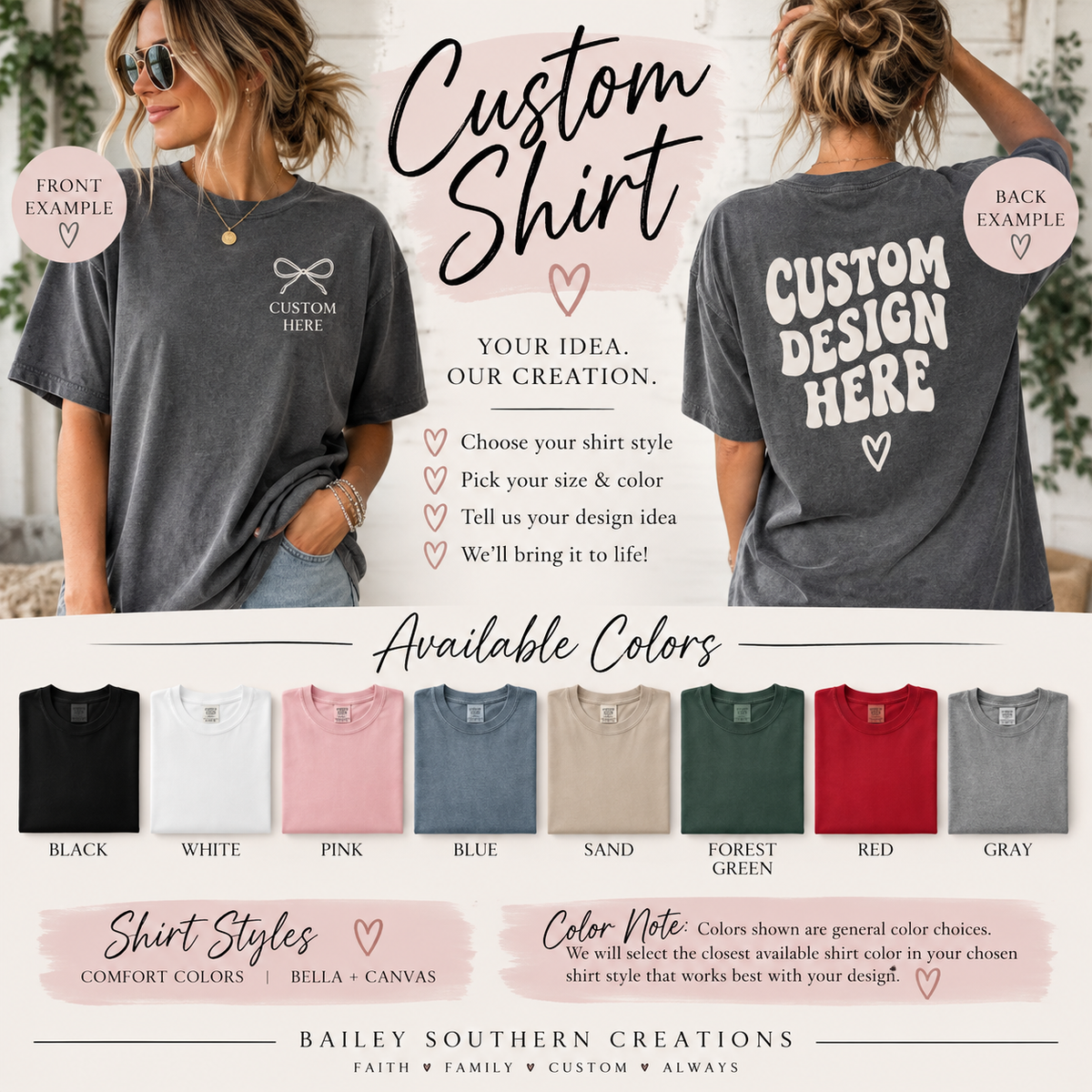 Custom Adult Shirt — Made Just for You