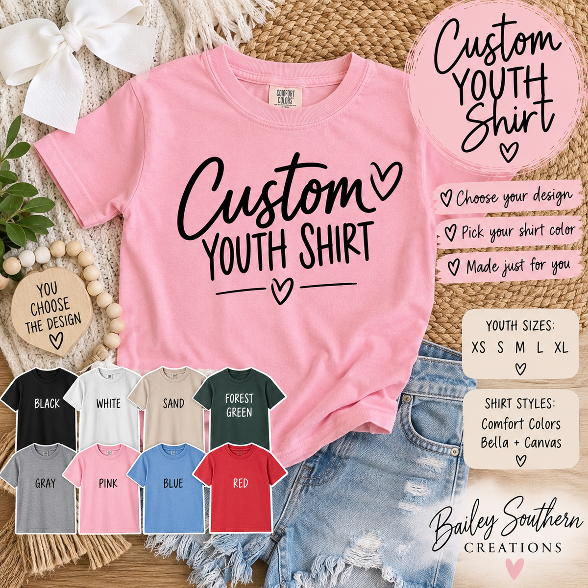 Custom Youth Shirt — Made Just for You
